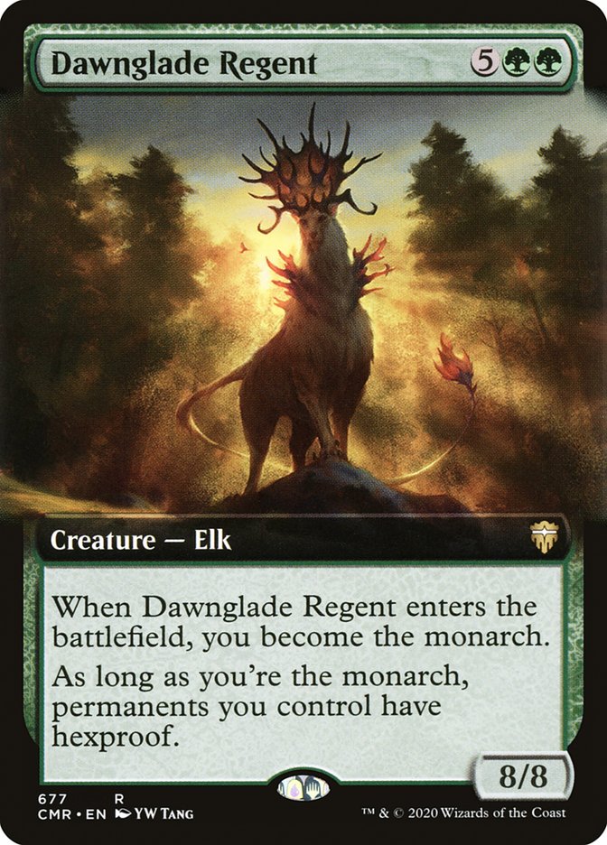 Dawnglade Regent (Extended Art) [Commander Legends] | Gear Gaming Fayetteville