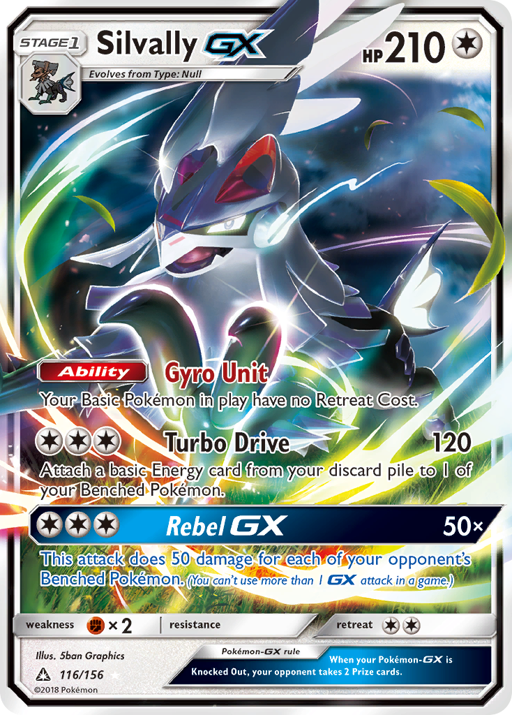 Silvally GX (116/156) [Sun & Moon: Ultra Prism] | Gear Gaming Fayetteville