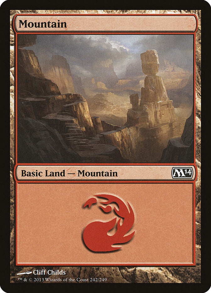 Mountain (242) [Magic 2014] | Gear Gaming Fayetteville