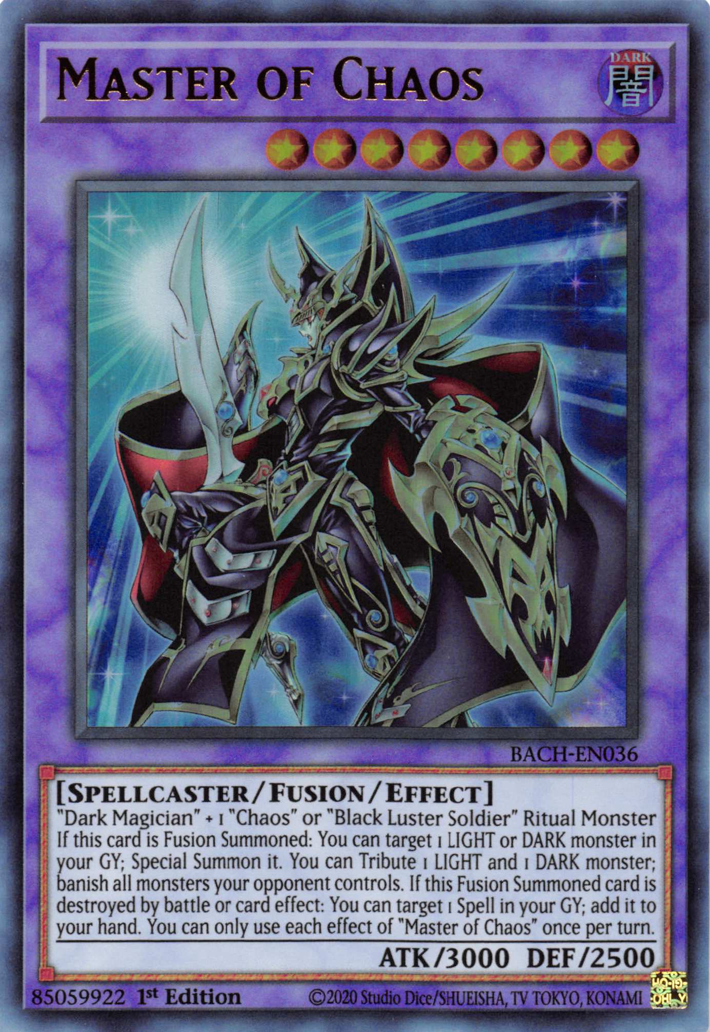 Master of Chaos [BACH-EN036] Ultra Rare | Gear Gaming Fayetteville
