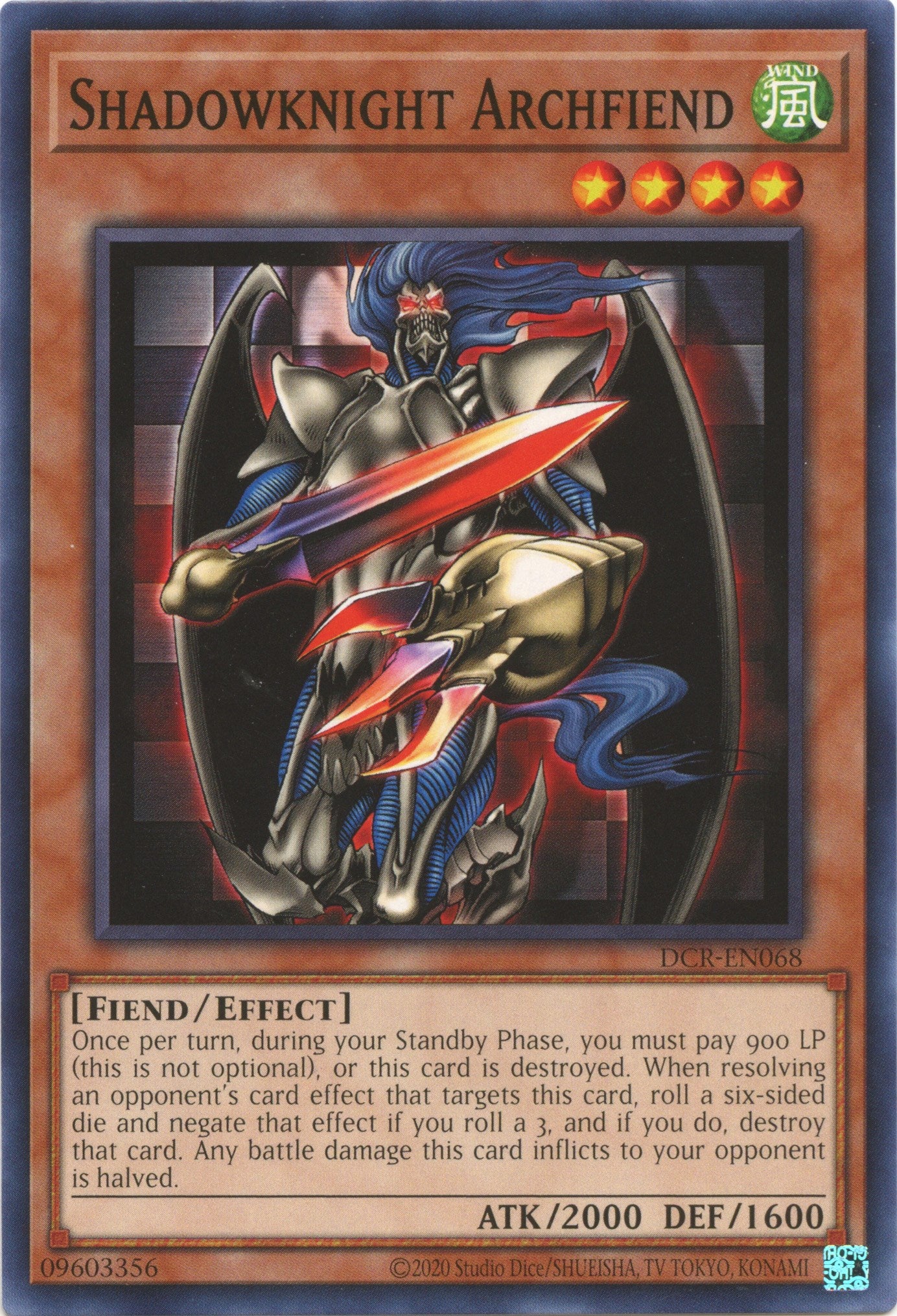 Shadowknight Archfiend (25th Anniversary) [DCR-EN068] Common | Gear Gaming Fayetteville