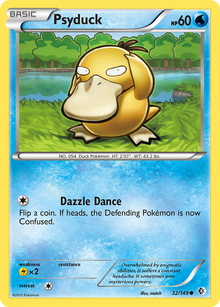 Psyduck (32/149) [Black & White: Boundaries Crossed] | Gear Gaming Fayetteville