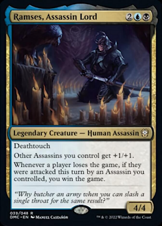 Ramses, Assassin Lord [Dominaria United Commander] | Gear Gaming Fayetteville