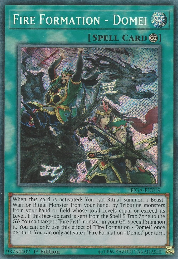 Fire Formation - Domei [FIGA-EN019] Secret Rare | Gear Gaming Fayetteville