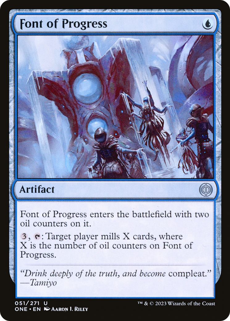 Font of Progress [Phyrexia: All Will Be One] | Gear Gaming Fayetteville