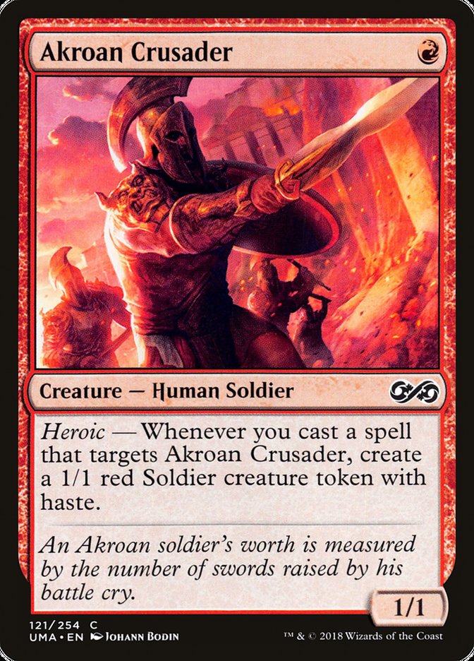 Akroan Crusader [Ultimate Masters] | Gear Gaming Fayetteville