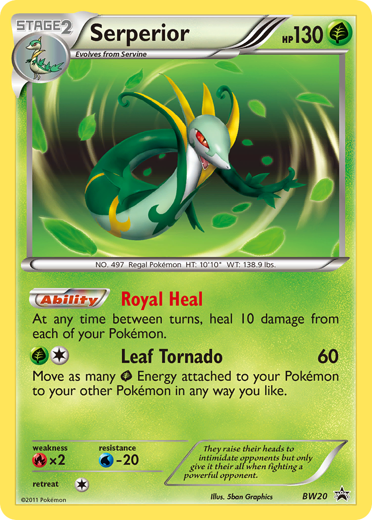 Serperior (BW20) [Black & White: Black Star Promos] | Gear Gaming Fayetteville