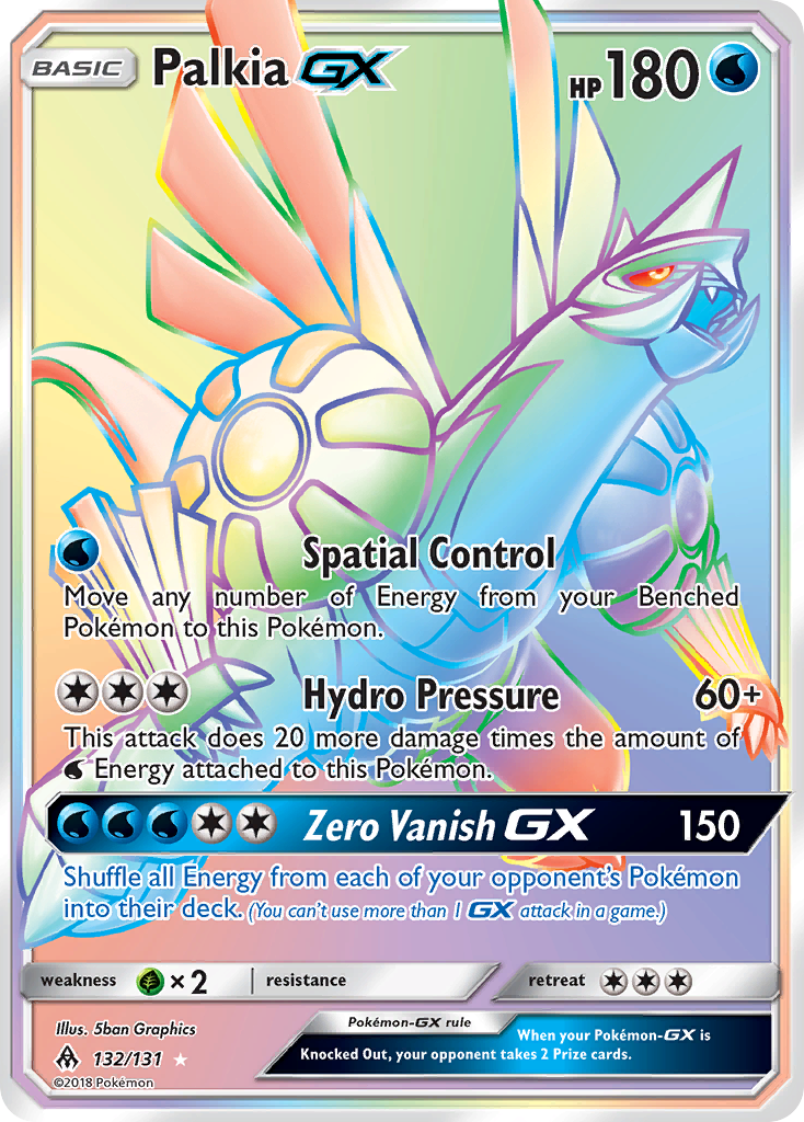 Palkia GX (132/131) [Sun & Moon: Forbidden Light] | Gear Gaming Fayetteville