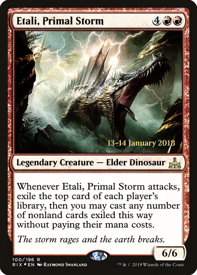 Etali, Primal Storm [Rivals of Ixalan Prerelease Promos] | Gear Gaming Fayetteville