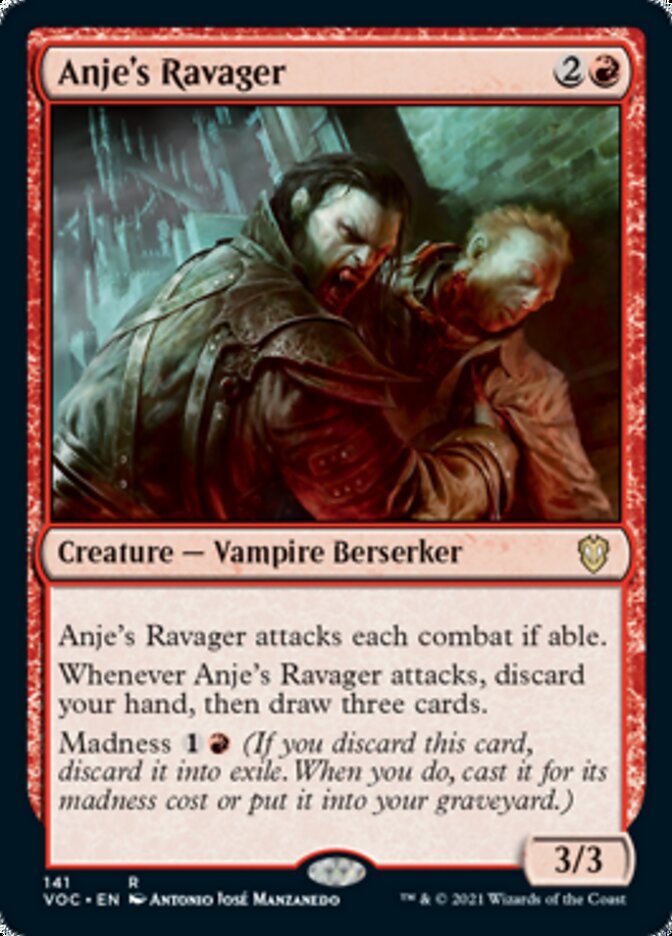 Anje's Ravager [Innistrad: Crimson Vow Commander] | Gear Gaming Fayetteville