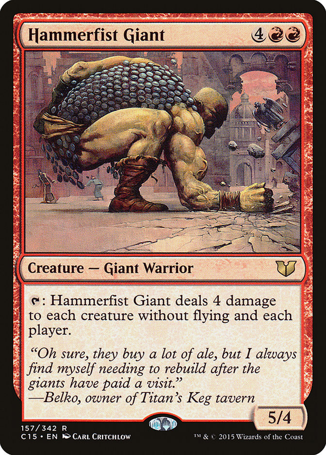 Hammerfist Giant [Commander 2015] | Gear Gaming Fayetteville