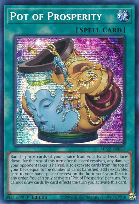 Pot of Prosperity [MP22-EN037] Prismatic Secret Rare | Gear Gaming Fayetteville