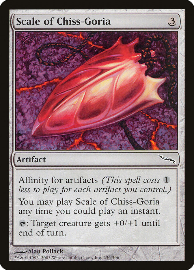 Scale of Chiss-Goria [Mirrodin] | Gear Gaming Fayetteville