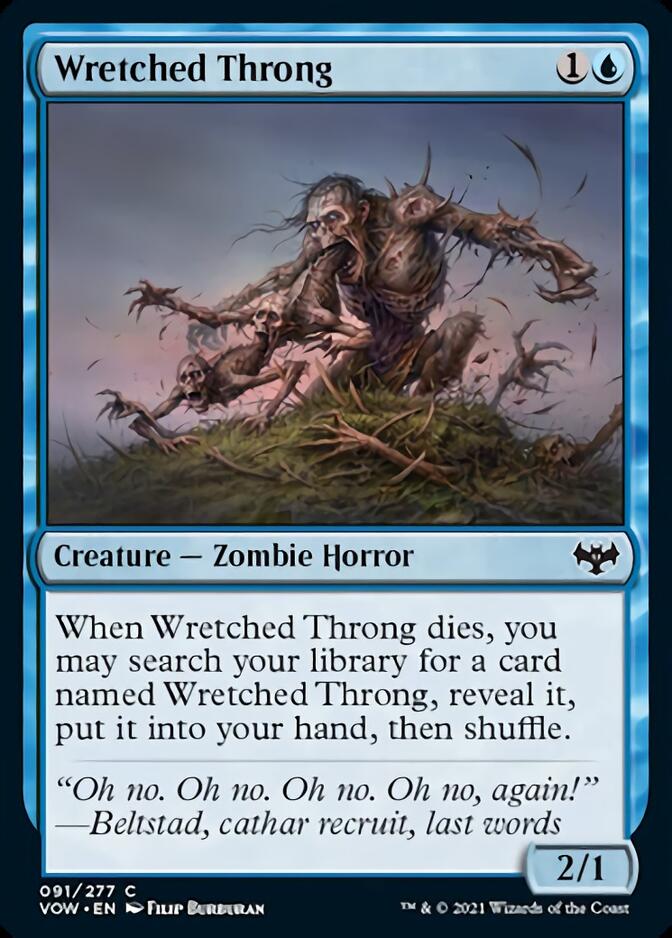 Wretched Throng [Innistrad: Crimson Vow] | Gear Gaming Fayetteville