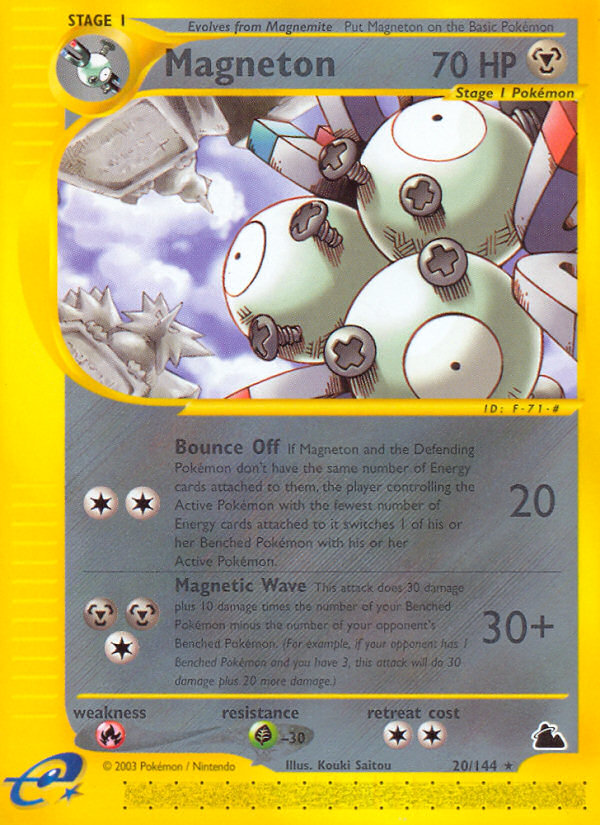 Magneton (20/144) [Skyridge] | Gear Gaming Fayetteville