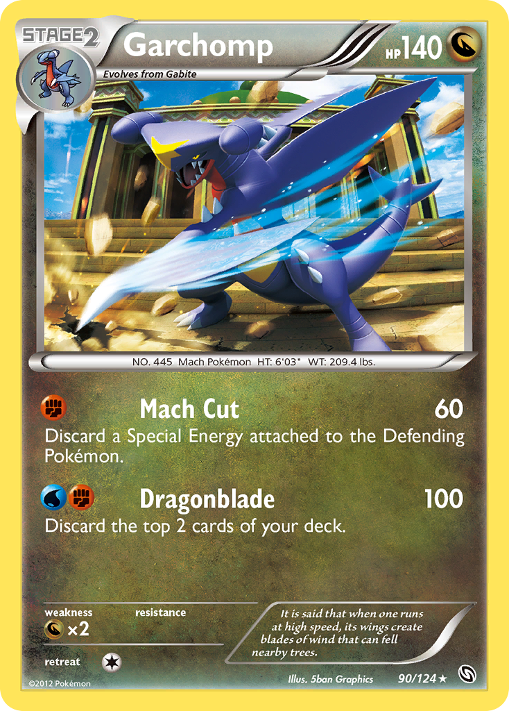 Garchomp (90/124) [Black & White: Dragons Exalted] | Gear Gaming Fayetteville