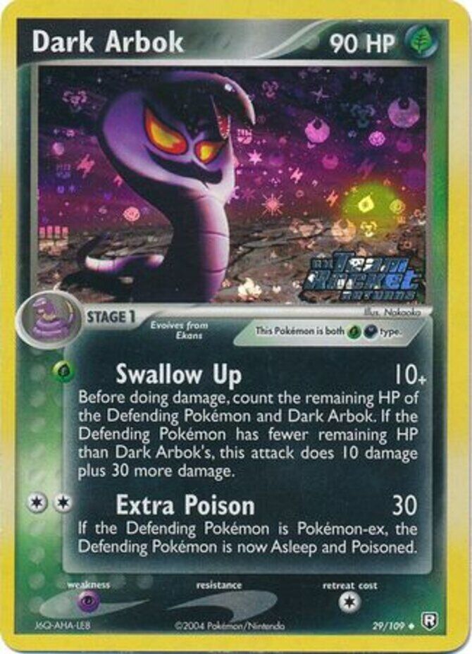 Dark Arbok (29/109) (Stamped) [EX: Team Rocket Returns] | Gear Gaming Fayetteville