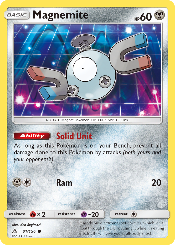 Magnemite (81/156) [Sun & Moon: Ultra Prism] | Gear Gaming Fayetteville