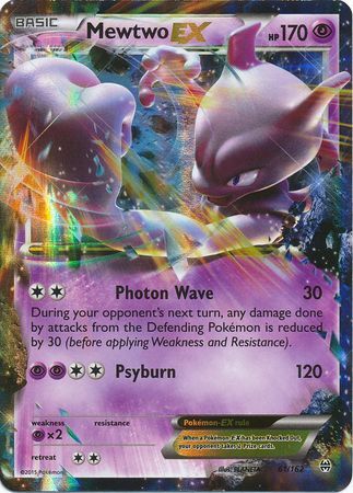 Mewtwo EX (61/162) (Jumbo Card) [XY: BREAKthrough] | Gear Gaming Fayetteville