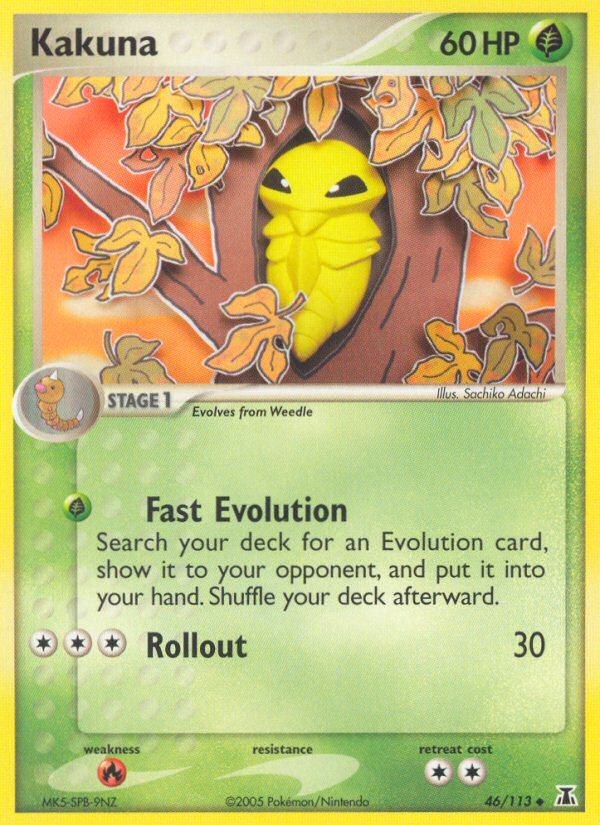 Kakuna (46/113) [EX: Delta Species] | Gear Gaming Fayetteville