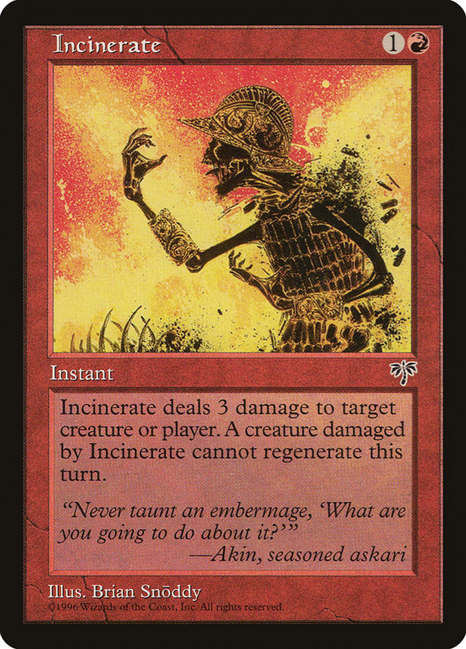 Incinerate [Mirage] | Gear Gaming Fayetteville