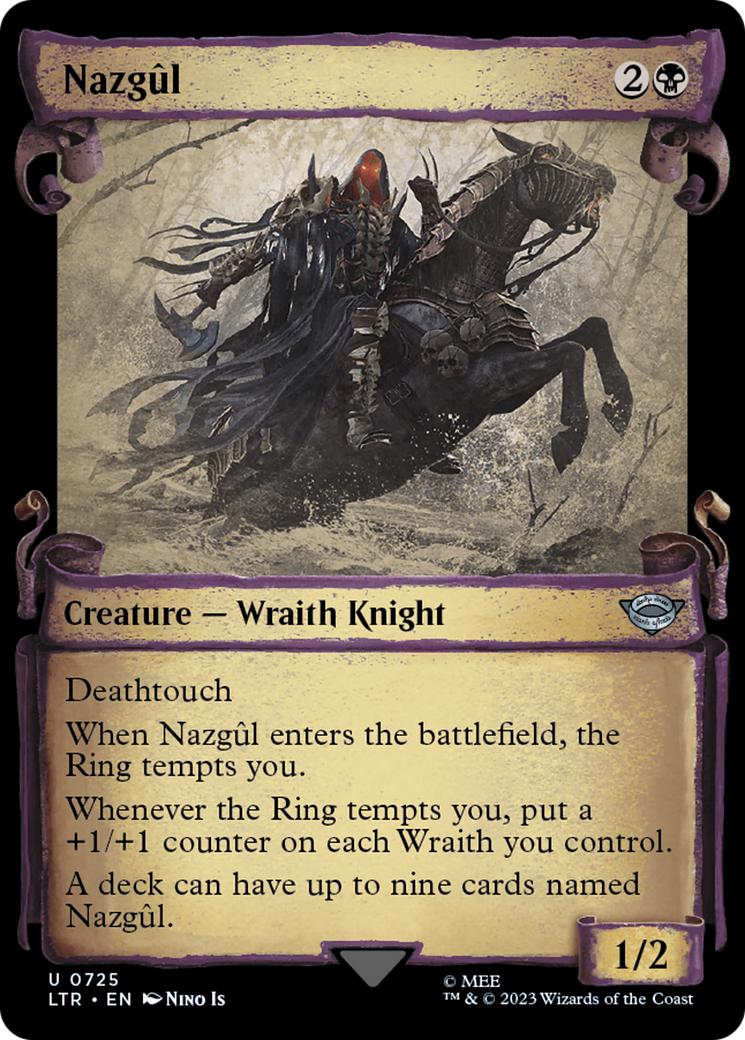 Nazgul (0725) [The Lord of the Rings: Tales of Middle-Earth Showcase Scrolls] | Gear Gaming Fayetteville