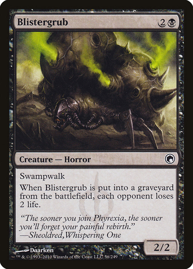 Blistergrub [Scars of Mirrodin] | Gear Gaming Fayetteville