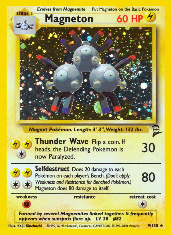 Magneton (9/130) [Base Set 2] | Gear Gaming Fayetteville