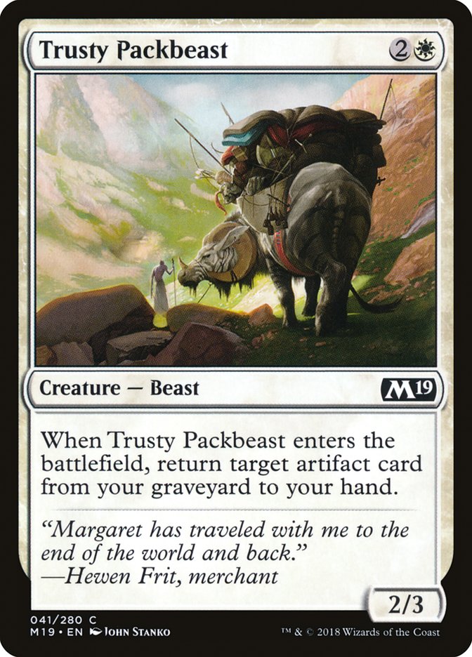 Trusty Packbeast [Core Set 2019] | Gear Gaming Fayetteville