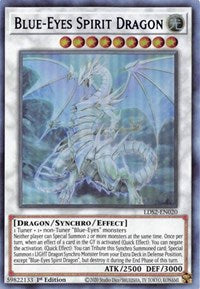 Blue-Eyes Spirit Dragon (Blue) [LDS2-EN020] Ultra Rare | Gear Gaming Fayetteville