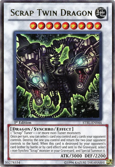 Scrap Twin Dragon [STBL-EN044] Ultra Rare | Gear Gaming Fayetteville