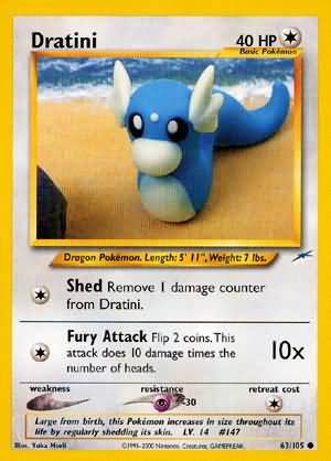 Dratini (63/105) [Neo Destiny Unlimited] | Gear Gaming Fayetteville