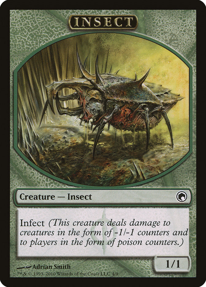 Insect Token [Scars of Mirrodin Tokens] | Gear Gaming Fayetteville