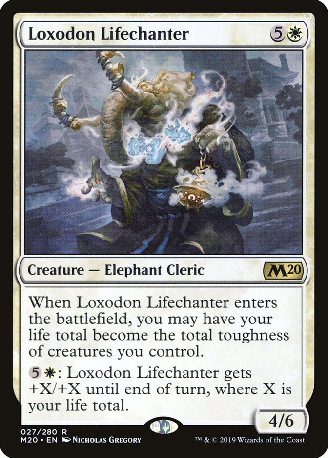 Loxodon Lifechanter [Core Set 2020] | Gear Gaming Fayetteville