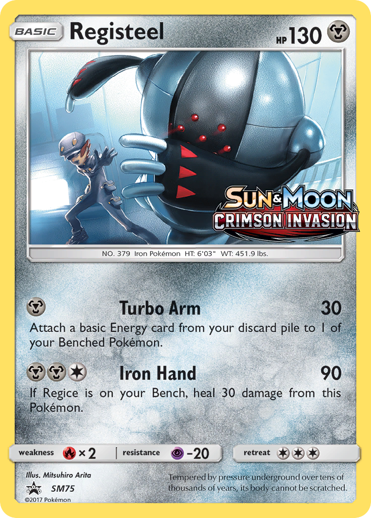 Registeel (SM75) [Sun & Moon: Black Star Promos] | Gear Gaming Fayetteville