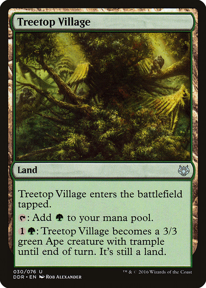 Treetop Village [Duel Decks: Nissa vs. Ob Nixilis] | Gear Gaming Fayetteville