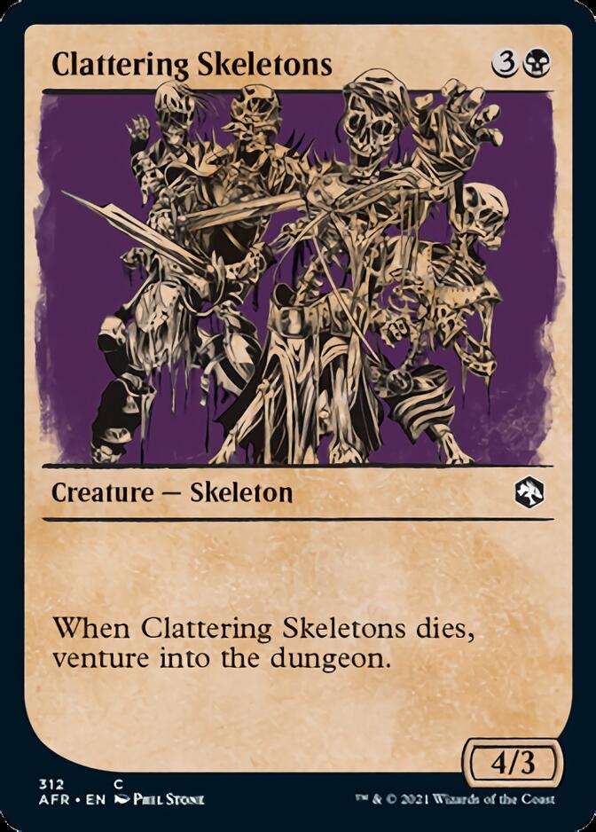 Clattering Skeletons (Showcase) [Dungeons & Dragons: Adventures in the Forgotten Realms] | Gear Gaming Fayetteville