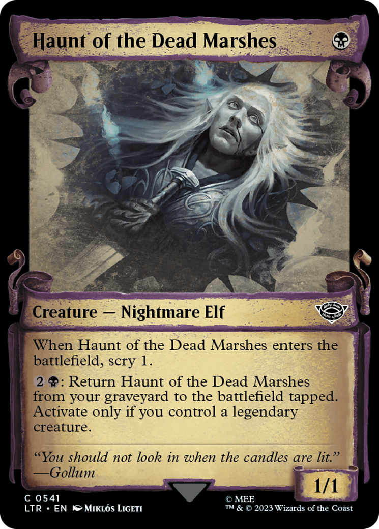 Haunt of the Dead Marshes [The Lord of the Rings: Tales of Middle-Earth Showcase Scrolls] | Gear Gaming Fayetteville