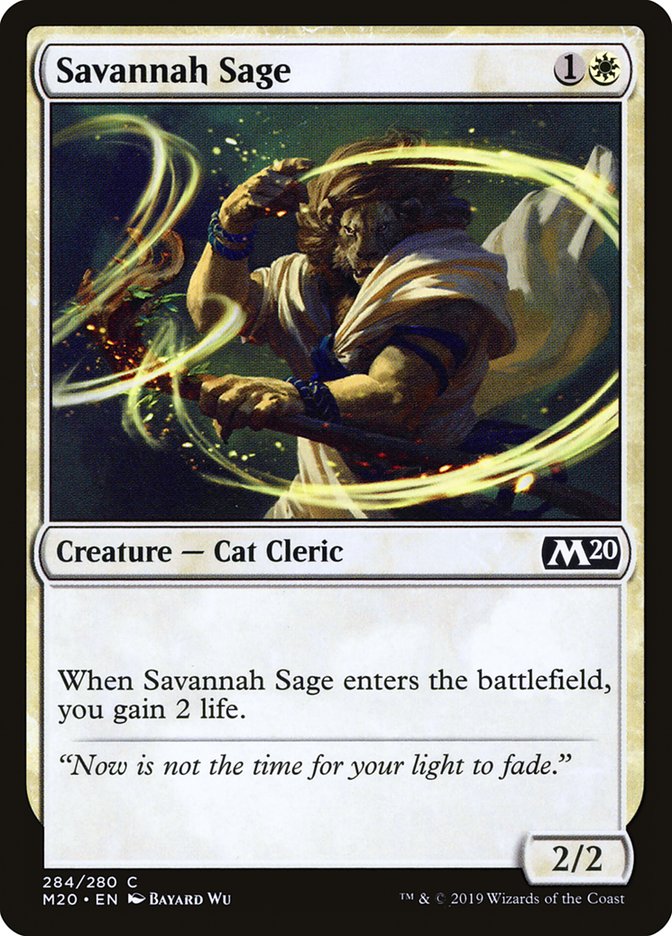 Savannah Sage [Core Set 2020] | Gear Gaming Fayetteville