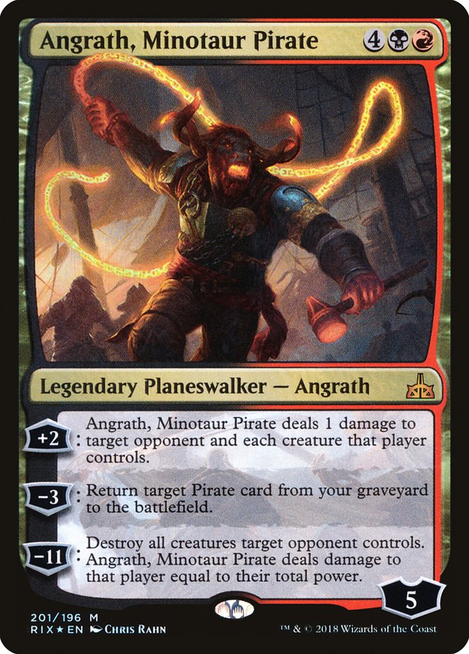 Angrath, Minotaur Pirate [Rivals of Ixalan] | Gear Gaming Fayetteville