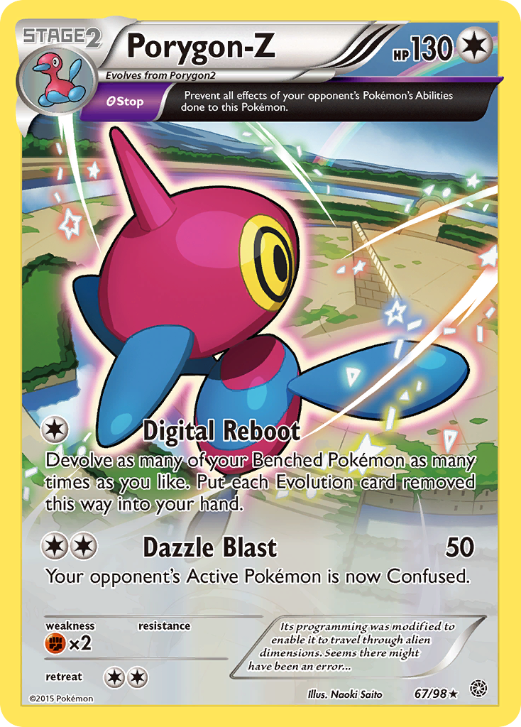 Porygon-Z (67/98) [XY: Ancient Origins] | Gear Gaming Fayetteville