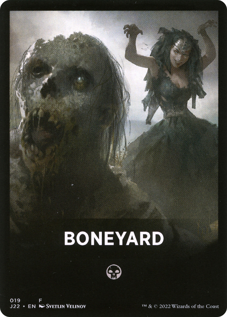 Boneyard Theme Card [Jumpstart 2022 Front Cards] | Gear Gaming Fayetteville