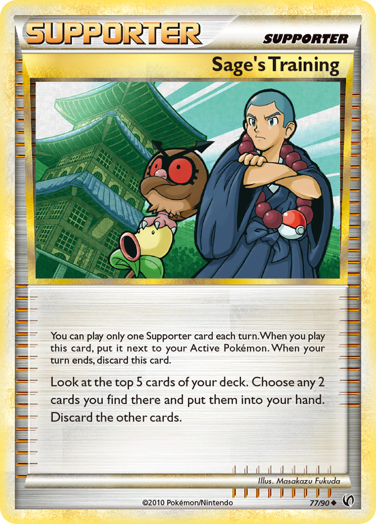 Sage's Training (77/90) [HeartGold & SoulSilver: Undaunted] | Gear Gaming Fayetteville