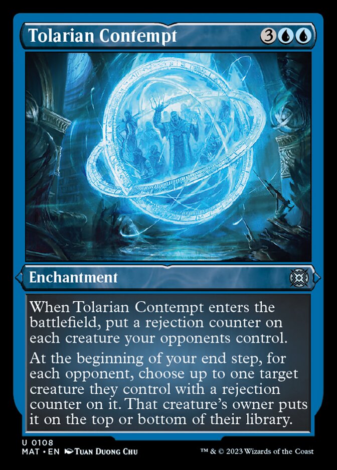 Tolarian Contempt (Foil Etched) [March of the Machine: The Aftermath] | Gear Gaming Fayetteville