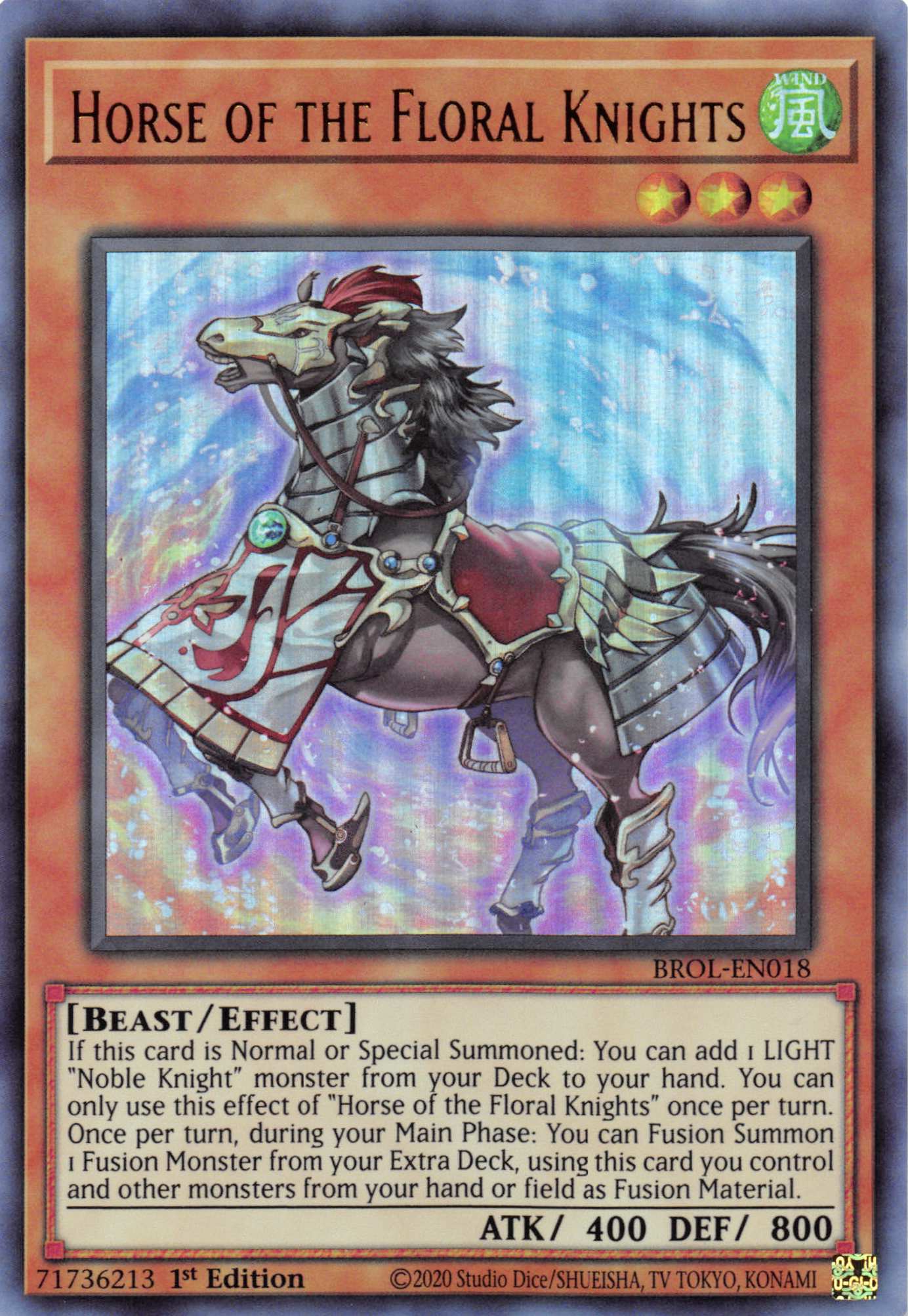 Horse of the Floral Knights [BROL-EN018] Ultra Rare | Gear Gaming Fayetteville