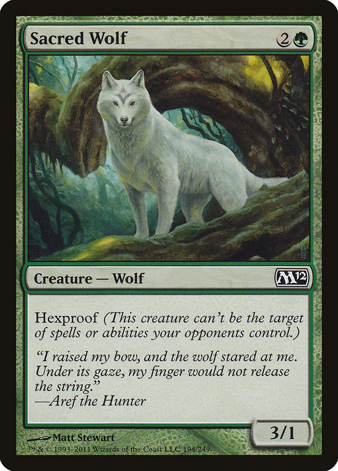 Sacred Wolf [Magic 2012] | Gear Gaming Fayetteville