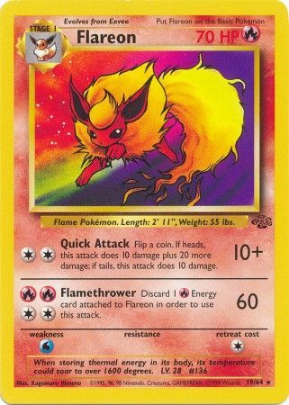 Flareon (19/64) [Jungle Unlimited] | Gear Gaming Fayetteville