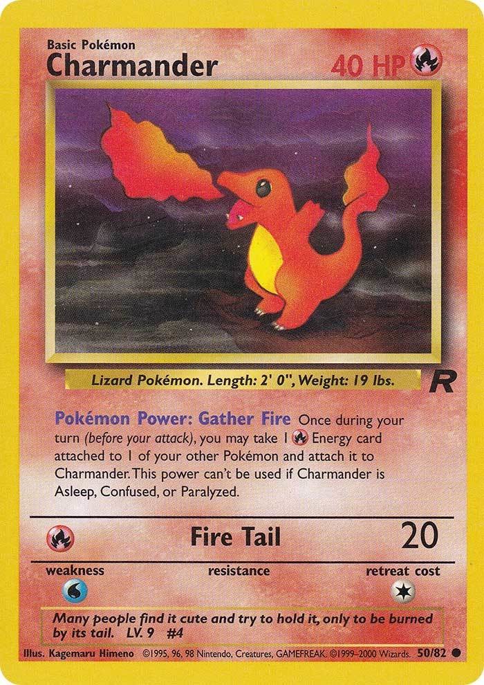 Charmander (50/82) [Team Rocket Unlimited] | Gear Gaming Fayetteville