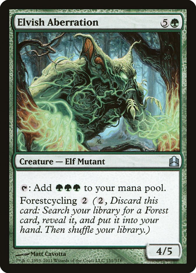 Elvish Aberration [Commander 2011] | Gear Gaming Fayetteville