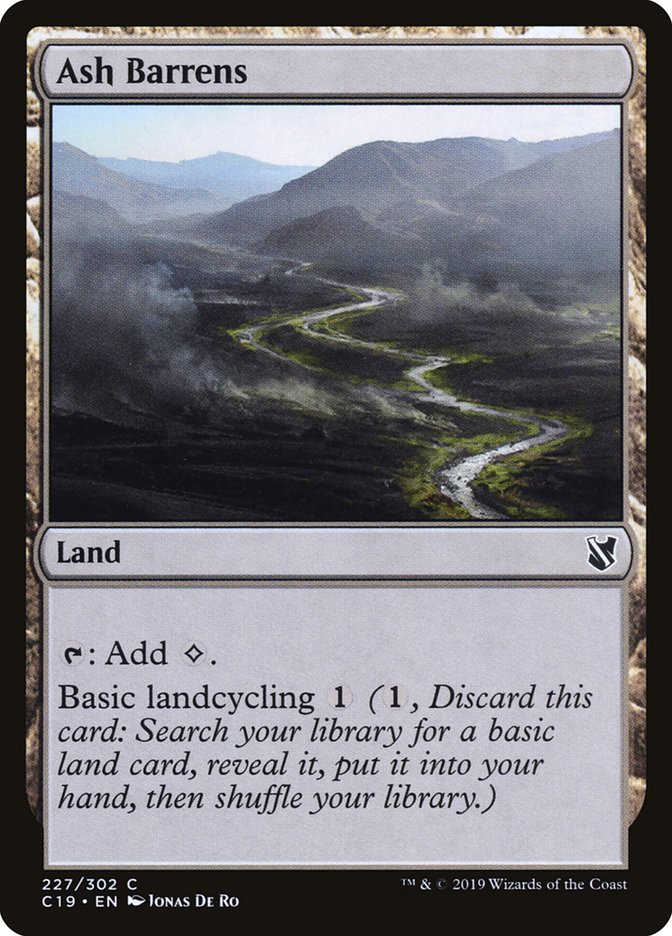 Ash Barrens [Commander 2019] | Gear Gaming Fayetteville